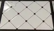 Twyford Ceramic Wall Tiles 25x40cm - White Diamond Pattern - 1