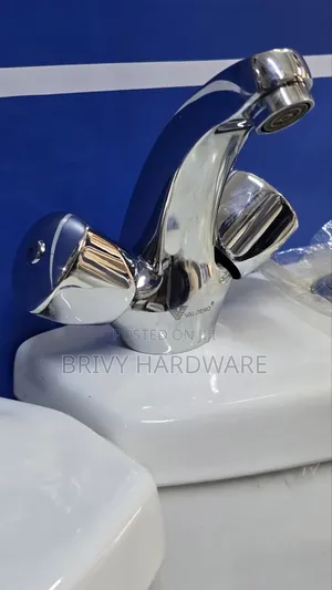 Double Handle Basin Mixer - Shaba