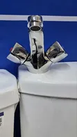 Double Handle Basin Mixer - Shaba - 4