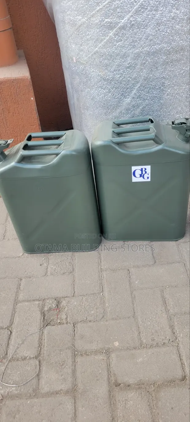 Durable 20L Metallic Petrol Jerry Can - 1