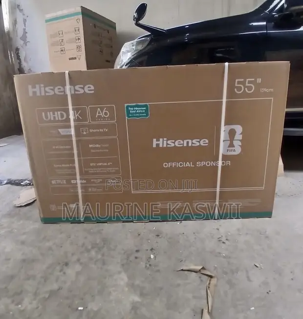 Hisense 55" Smart Frameless 4K UHD TV (2 Yr Warranty) - 1
