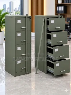 Boss Office Products Green Filing Cabinet