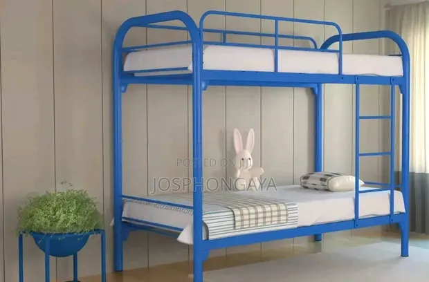 3x6 Double Decker Bed Frame - Brand New Blue - 1