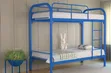 3x6 Double Decker Bed Frame - Brand New Blue - 1