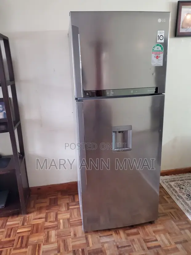 LG 471L Double Door Refrigerator (GL-F652HLHU) - For Repair/Parts - 1