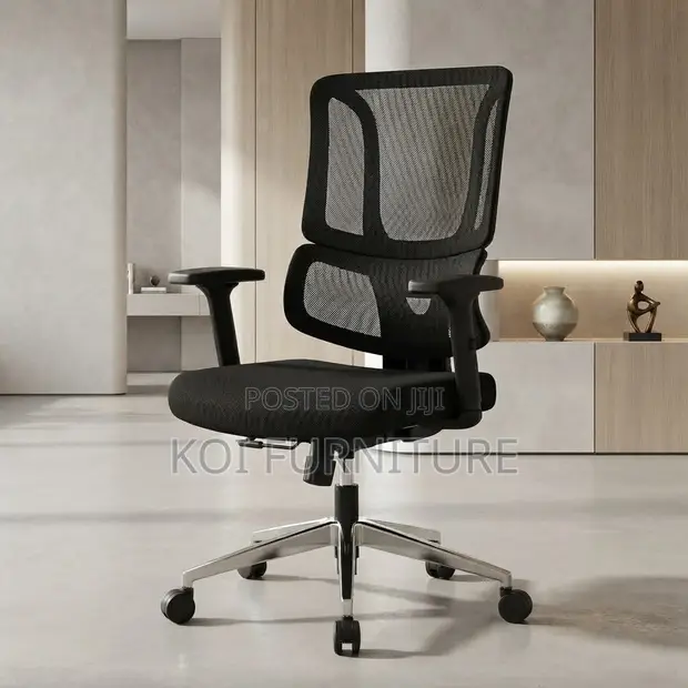 Executive Urban Offices Peak Orthopedic Chair - Black - 1