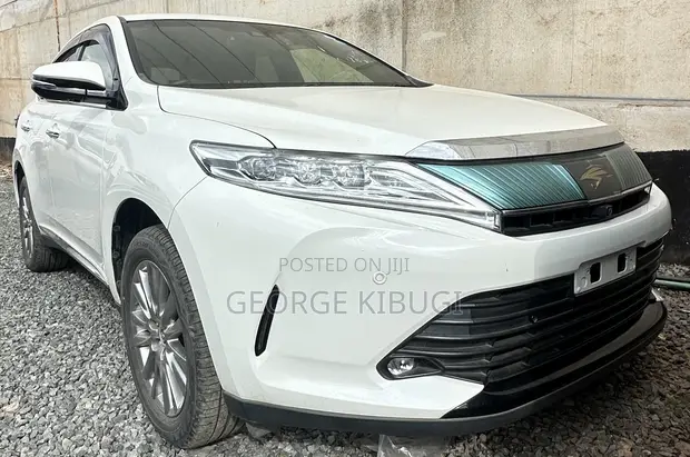 Toyota Harrier 2019 White - 1
