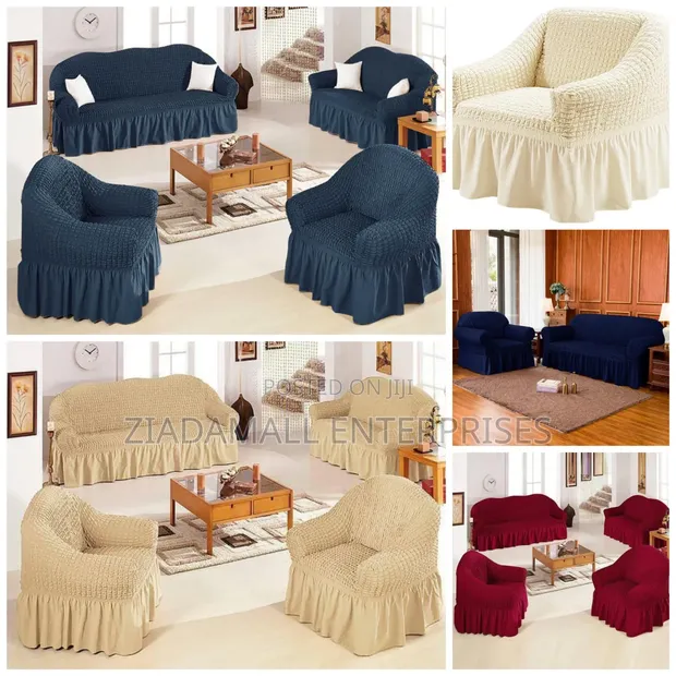 Jacquard Loose Cover - 7 Seater - 1