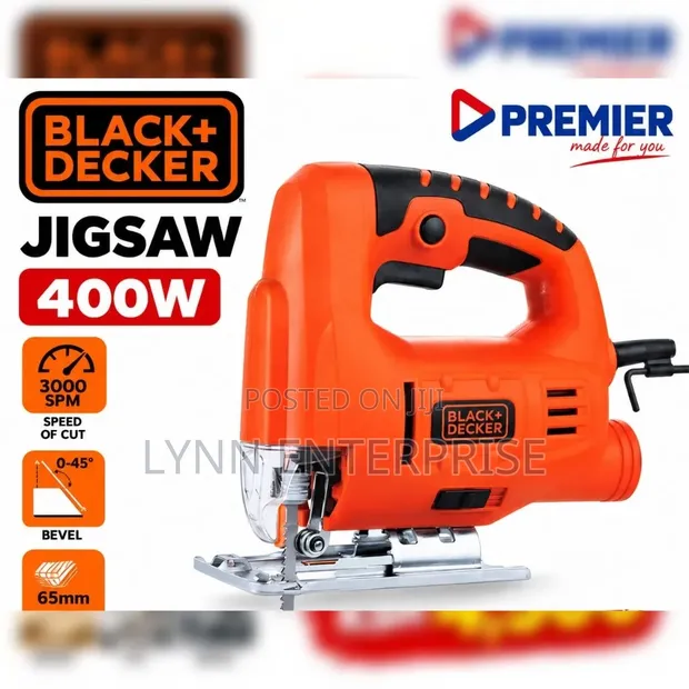 Black & Decker 400W Jigsaw (3000spm) - 1