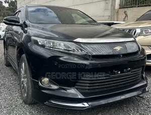 Toyota Harrier 2016 Nyeusi