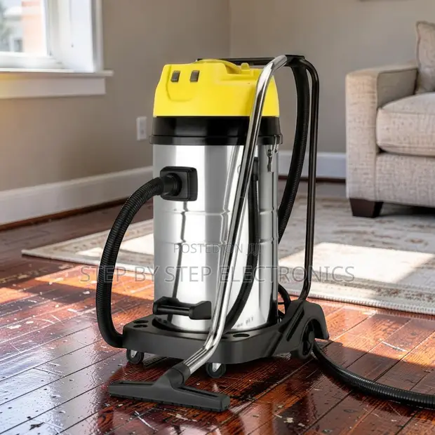 Heavy-Duty 10L, 15L, 20L 1200W Wet & Dry Cylinder Vacuum Cleaners - 1