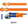 Wadfow 4.5" Angle Grinder 710W - 2