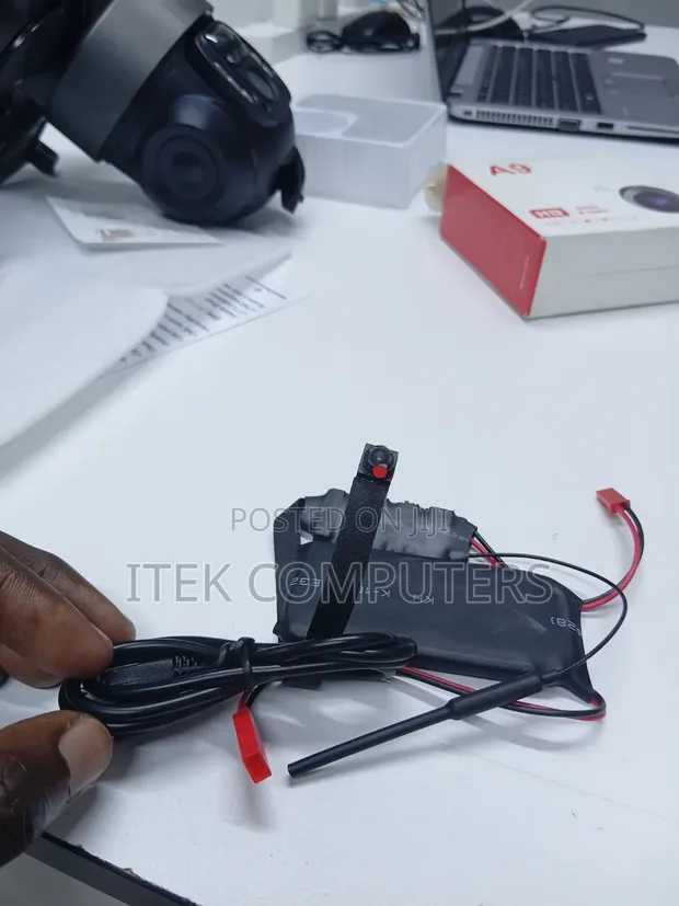 Miniature Pinhole CCTV Camera for Home/Office Security - 1