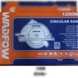 Wadfow 1200W Circular Saw - 2