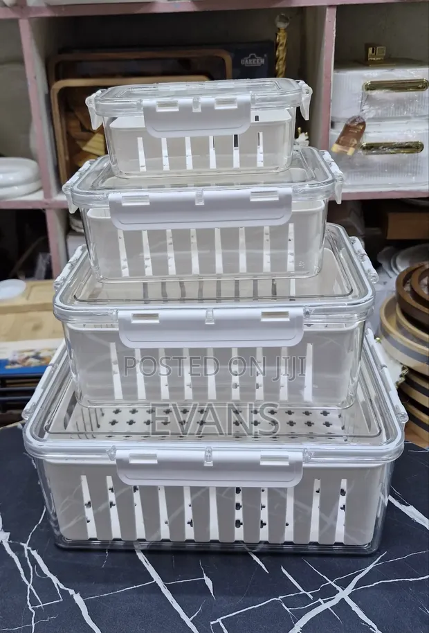 4-Piece Food Storage Container Set - 1