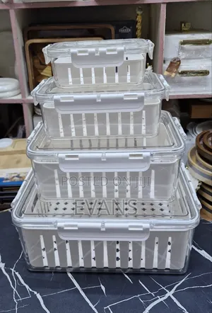 4-Piece Food Storage Container Set