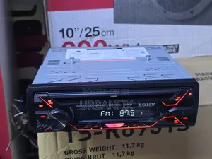 Sony CDX-G1200U Bluetooth Car Radio with CD/DVD & Video Out
