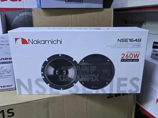 Nakamichi 6.5" Round Midrange Speakers (Pair) - 1