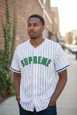 Alpha Studio Shati za Baseball za Wanaume za Michezo za Rangi Nyingi - 1