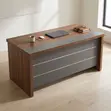 1.6m Straight Office Desk - 5