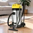 Commercial Wet & Dry Cylinder Vacuum Cleaner (10L-20L, 1200W) - 1