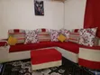 Seti ya Sofa ya L-Shape ya Kitambaa yenye Raha na Mipira - 1