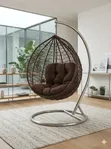 Boss Office Products Kiti cha Swing chenye Msingi wa Kugeuka - 3