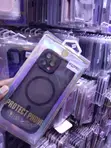 Legan MagSafe Case kwa iPhone 12 Pro - Nyeusi/Kijivu Giza - 2