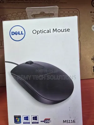 Dell MS116 Wired Optical Mouse