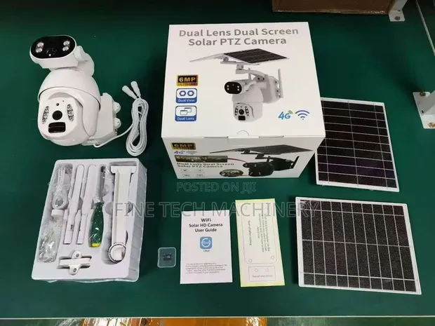 Ubox 6MP Dual Lens Outdoor CCTV Camera - 1