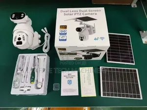 Ubox 6MP Dual Lens Outdoor CCTV Camera