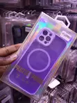 Legan Purple MagSafe Translucent Case for iPhone 12 Pro - 2