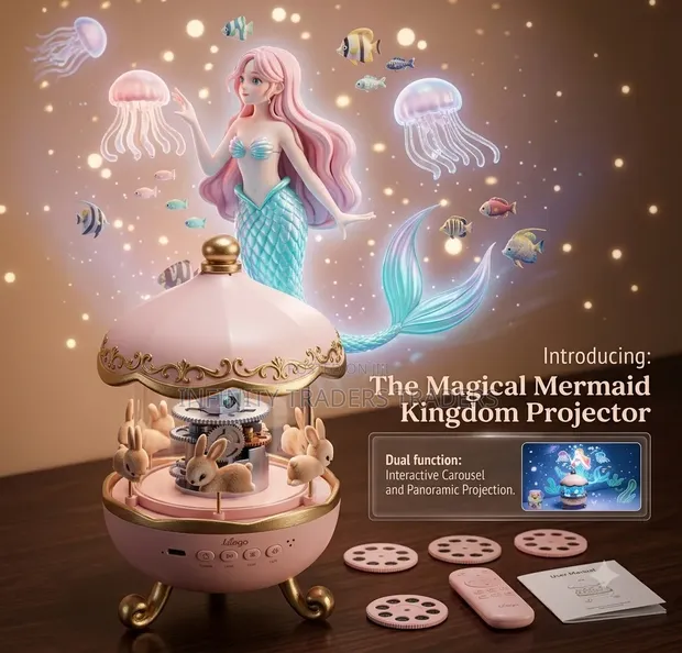 Rechargeable Night Light Projector - 1