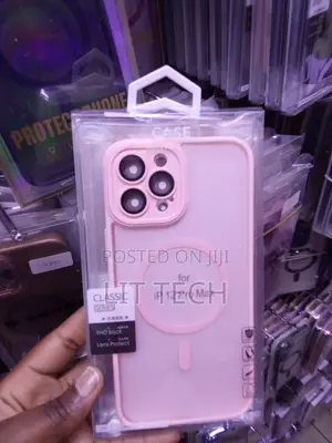 Pink Classic MagSafe Translucent Case for iPhone 12 Pro Max