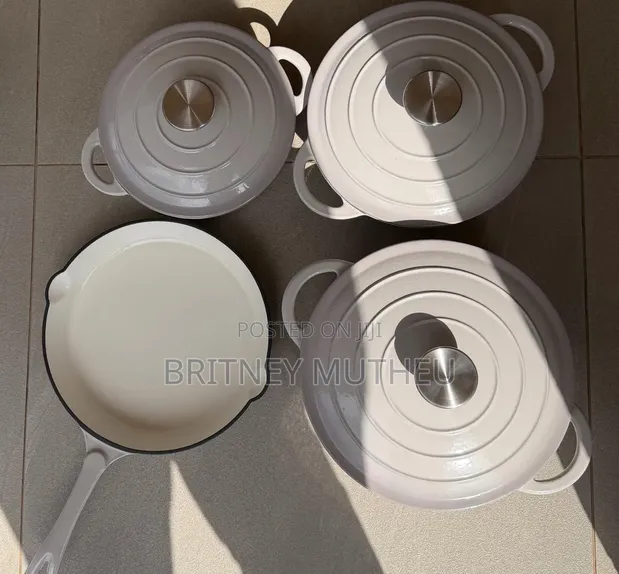 11pcs Enamel Cast Iron Cookware Set - Brand New - 1