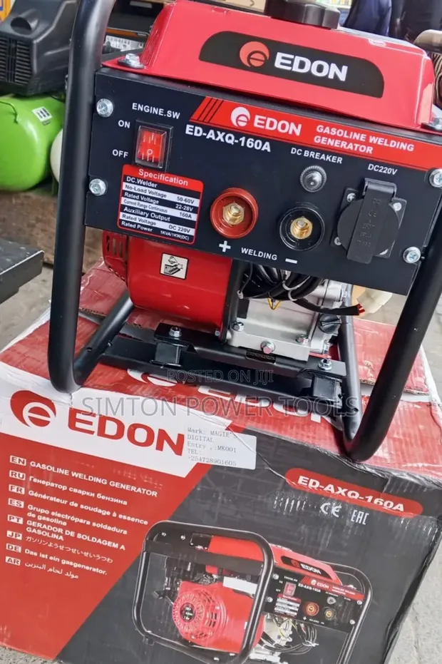 EDON ED-AXQ-160A Gasoline Welding Generator - 1