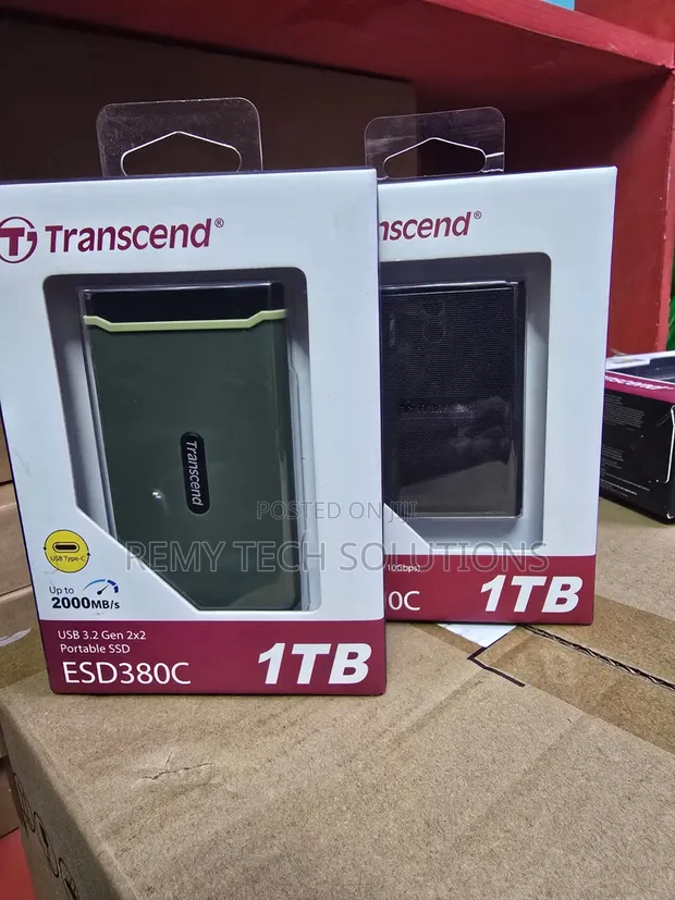Transcend ESD380C 1TB Portable External SSD - 1