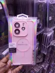 Pink Classic MagSafe Translucent Case kwa Xiaomi Redmi Note 14 4G - 1