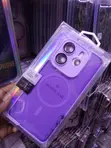 Purple Classic MagSafe Matte Case for Xiaomi Redmi Note 14 4G - 1