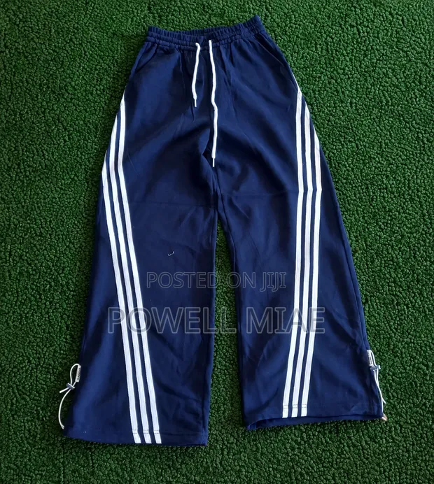 Wide Leg Sweatpants - Mtumba - 1