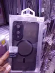 Kava Nyeusi ya MagSafe Matte kwa Samsung Galaxy S25 EDGE - 1
