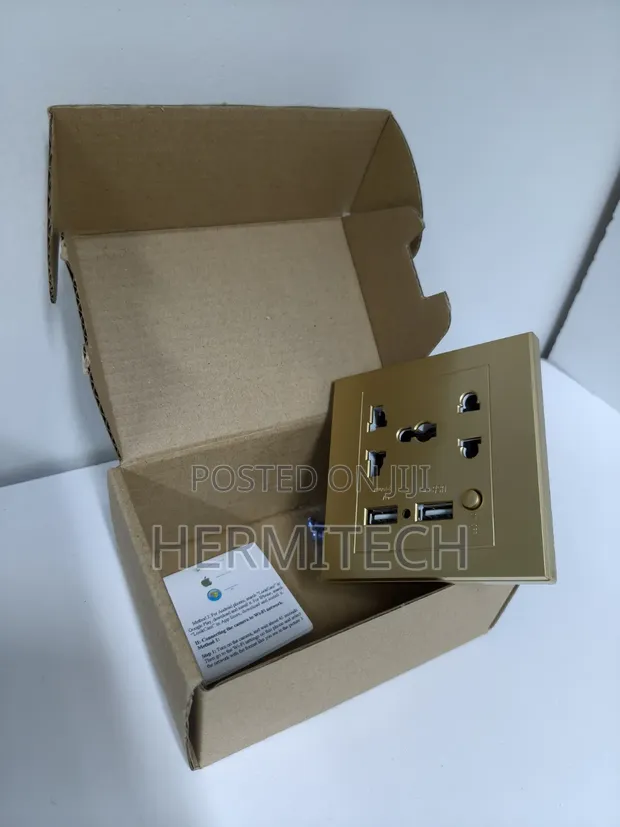 Socket Hidden CCTV Camera for Discreet Indoor Security - 1