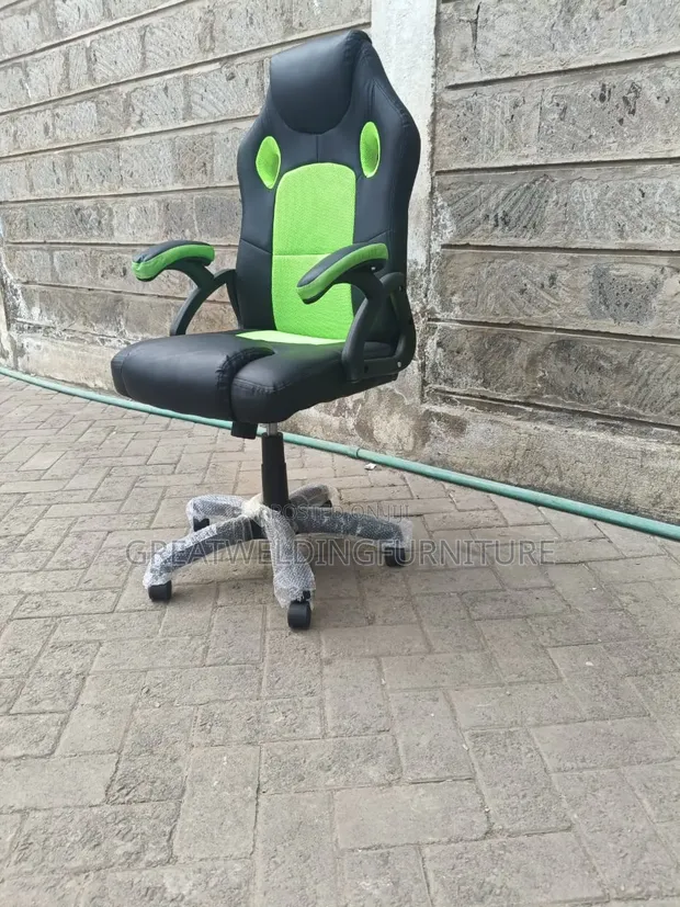 Ergonomic High-Back Gaming and Office Swivel Chair - 1