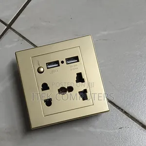 Compact Socket Hidden CCTV for Home Entrance Monitoring