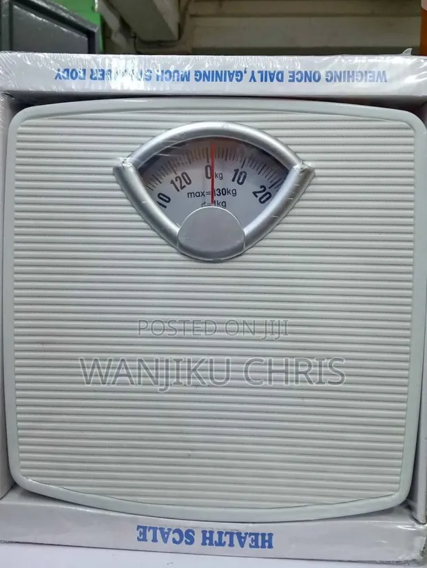 Bathroom Analogue Weight Scale - 130kg Max - 1