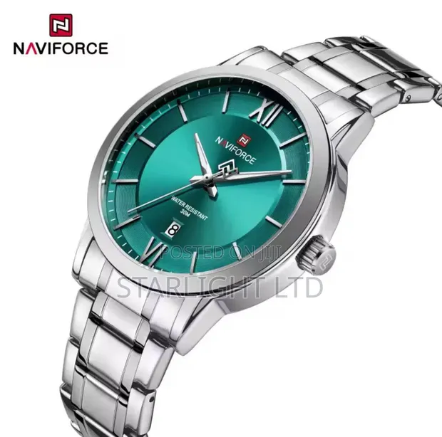 Naviforce NF9254 Men's Watch with Turquoise Dial - 1