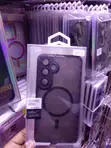 Black Classic MagSafe Matte Case for Samsung Galaxy S25 Plus - 2
