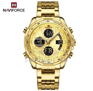 Naviforce NF9197S Dual Time Military Men's Watch