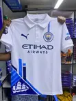 White Man City Polo Jersey - Premium Quality - 1