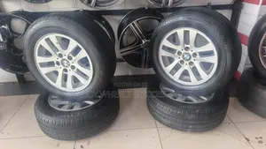 Magurudumu ya BMW E36/E46 na Matairi Mapya ya Bridgestone Runflat (215/60R16)